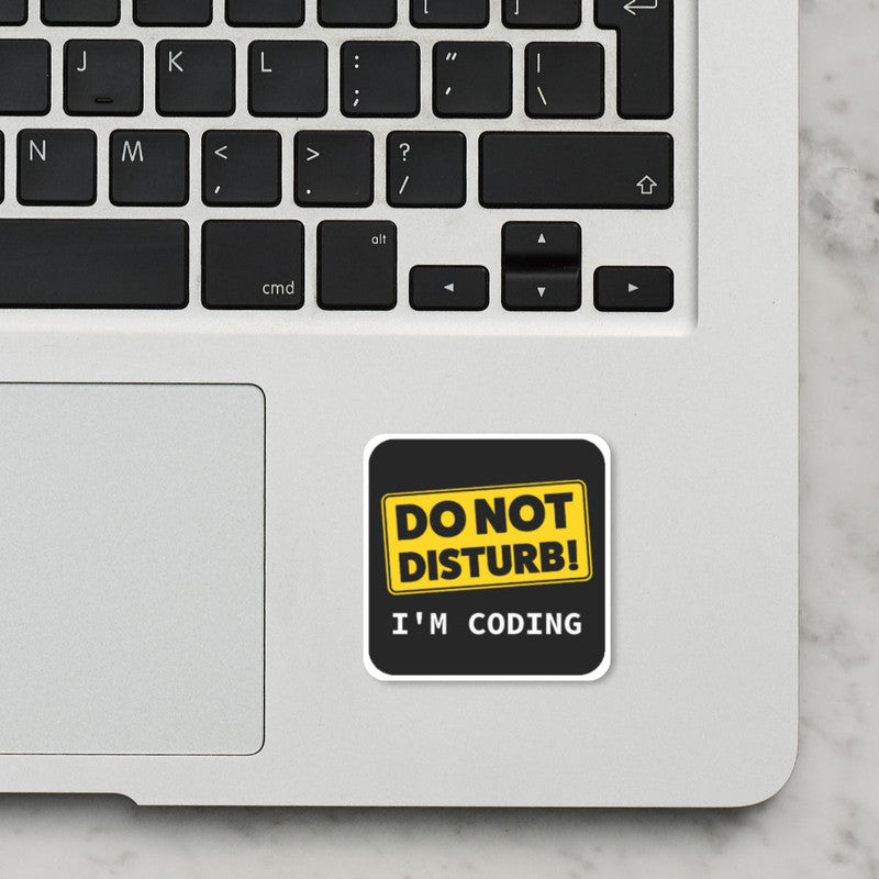 DND Laptop Sticker Secondary image