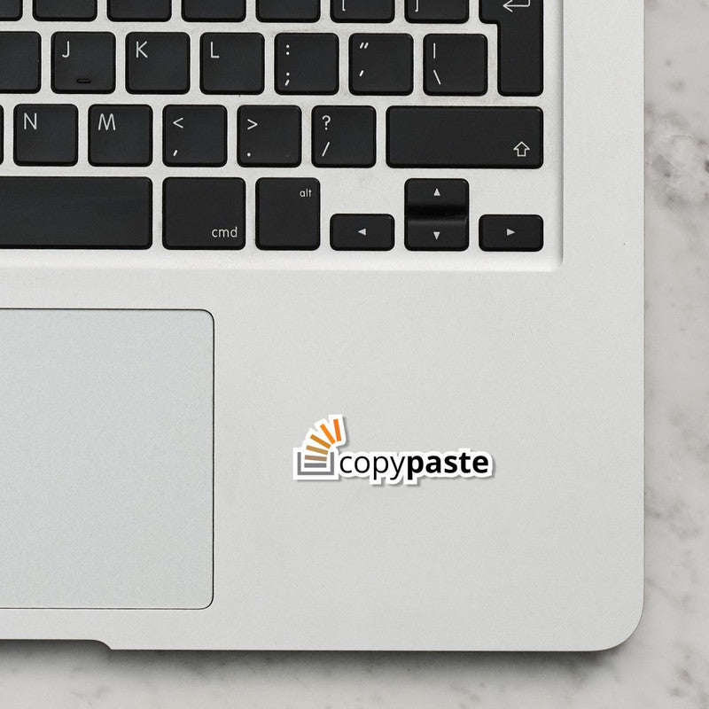 Copy Paste Laptop Sticker Secondary image