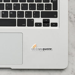Copy Paste Laptop Sticker