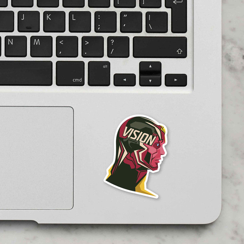 Vision Laptop Sticker Secondary image