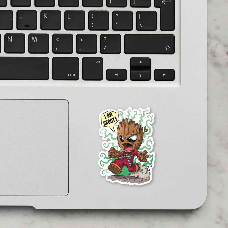 Groot Laptop Sticker Secondary image