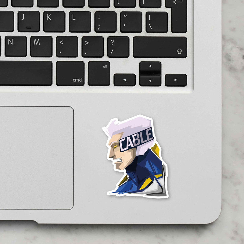 Cable Laptop Sticker Secondary image