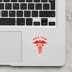 Doctor Logo Laptop Sticker