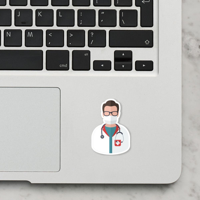 Frontine Laptop Sticker