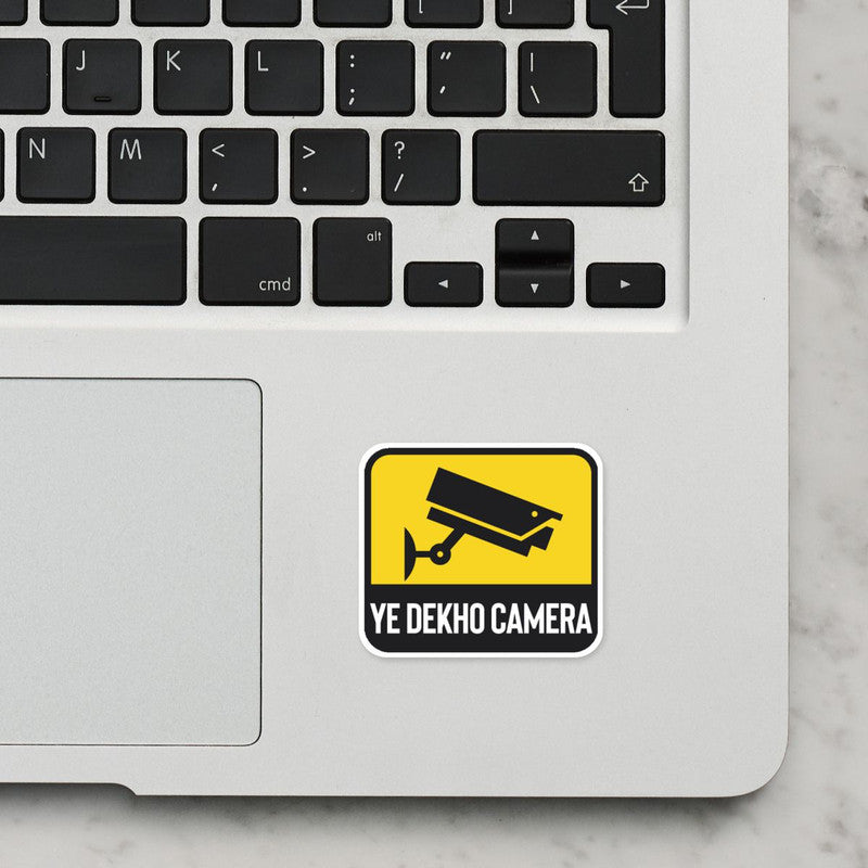 CCTV Laptop Sticker