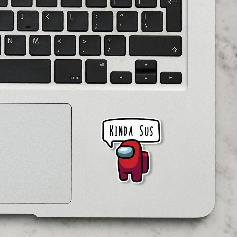 Among Us 1 Laptop Sticker Secondary image