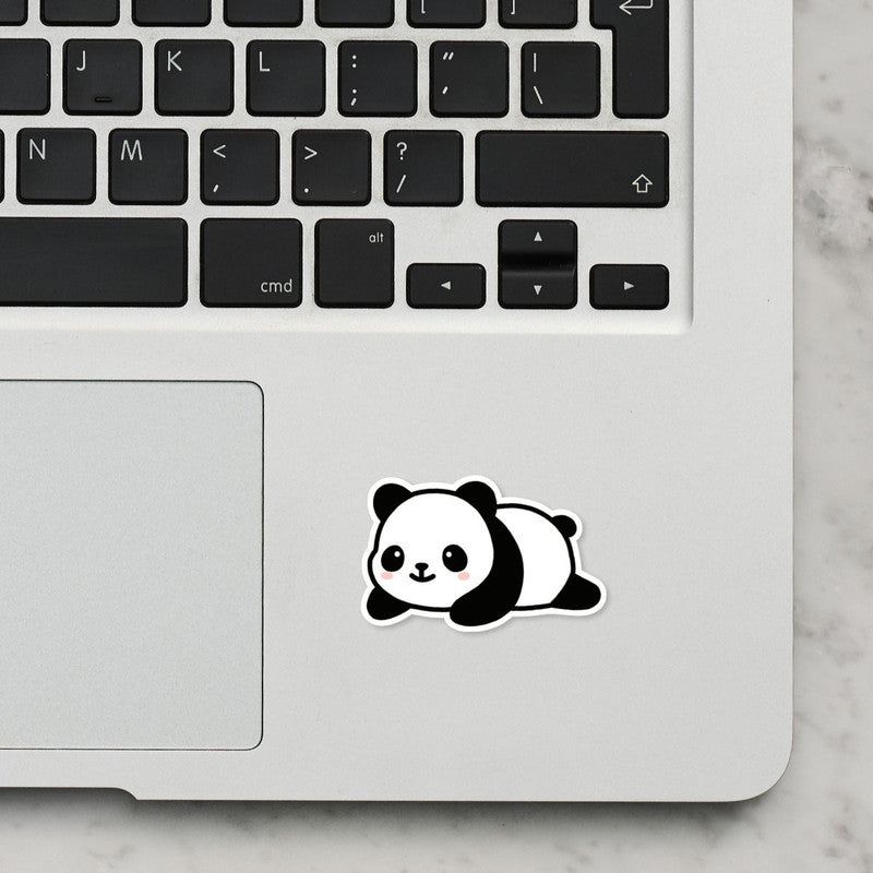 Panda 1 Laptop Sticker Secondary image