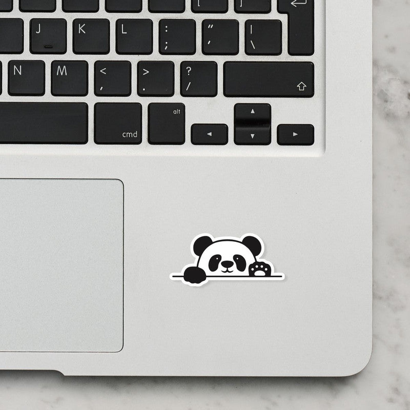Panda 5 Laptop Sticker Secondary image