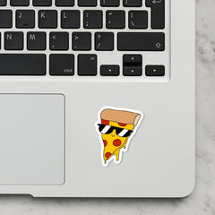 Pizza Laptop Sticker