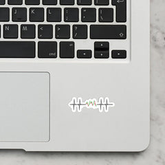Trading Beats Laptop Sticker