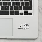 Wanderlust Laptop Sticker