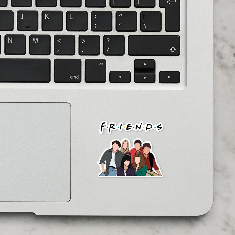 Friends Laptop Sticker Secondary image