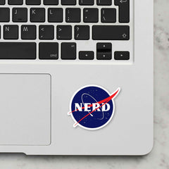 NERD Laptop Sticker