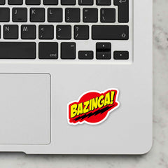 Bazinga Laptop Sticker