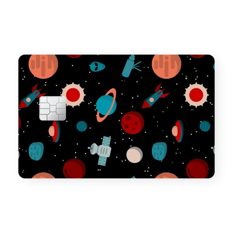 Alien In Space Card Secondary image