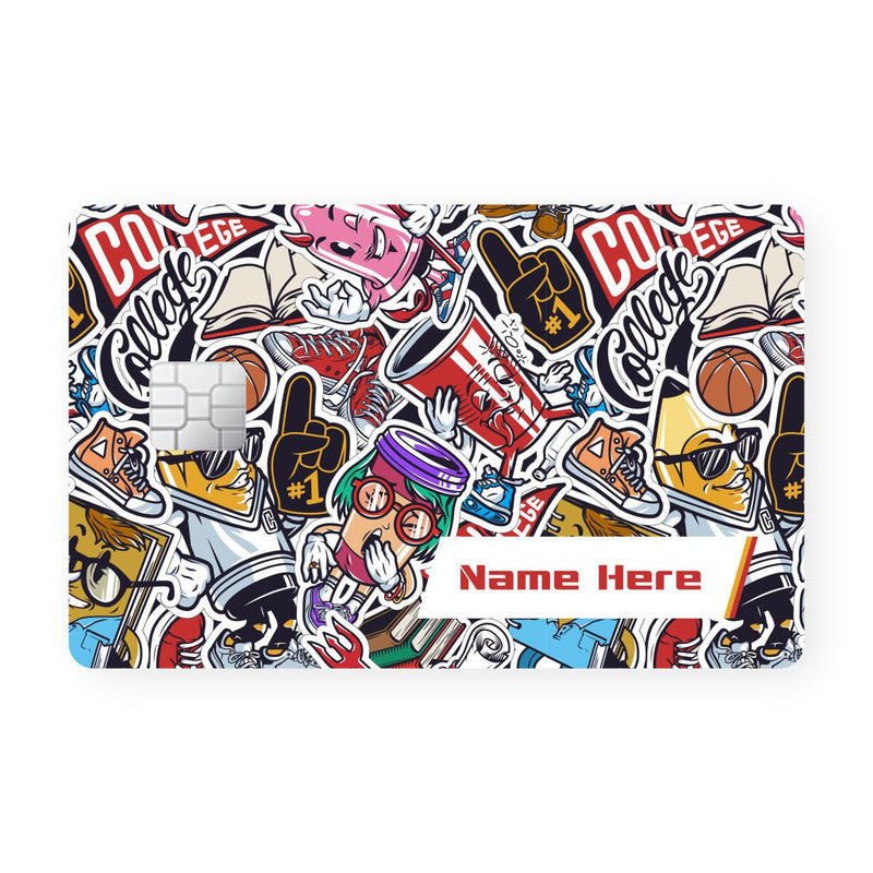 Debit Card Skins, Wraps & Covers and Credit Card Skins, Wraps & Covers India. Debit Card Stickers with printed & cartoon designs. Main image