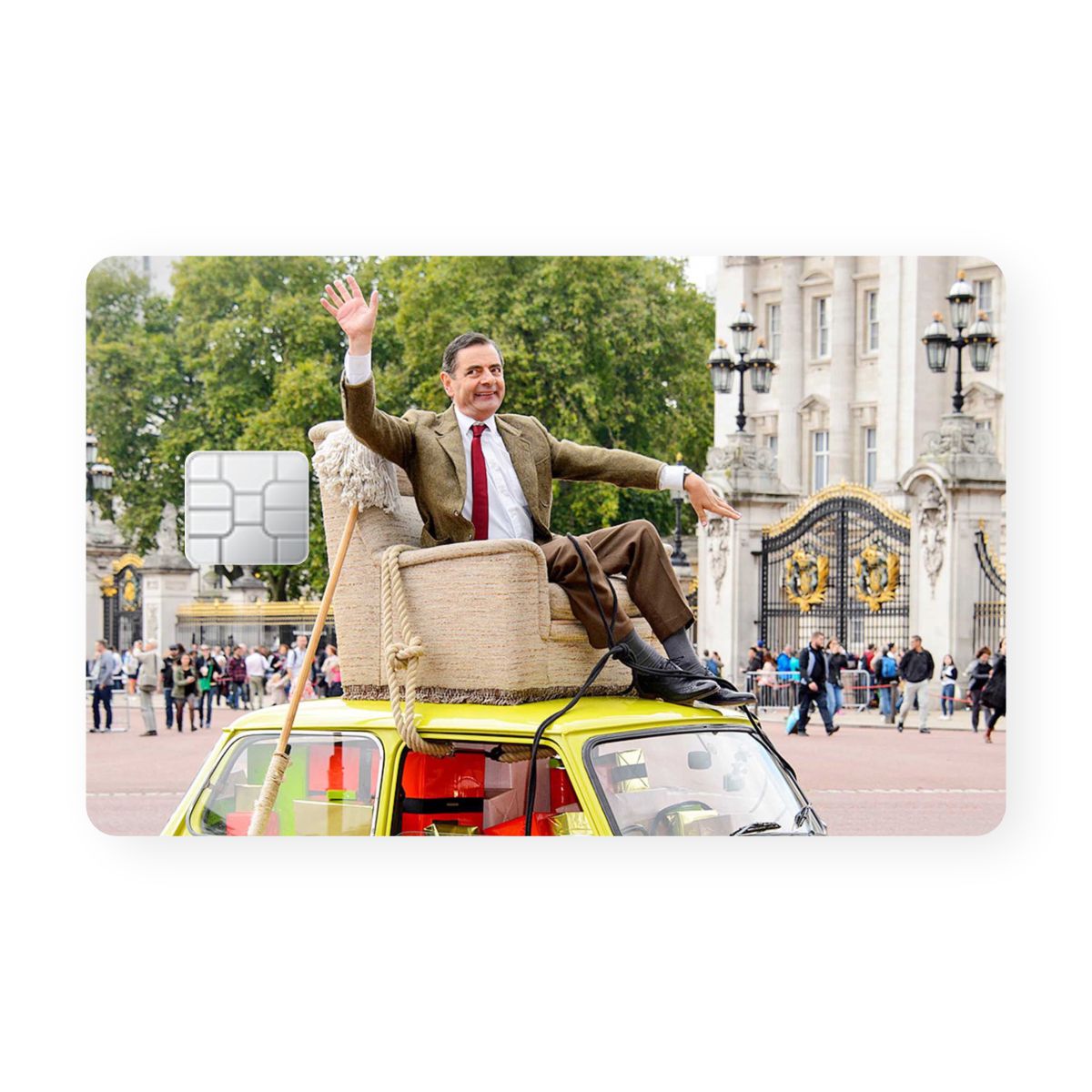 Mr Bean on Car Card Secondary image