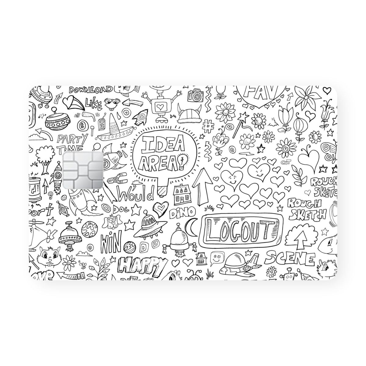 Idea Doodle With Window Card Secondary image