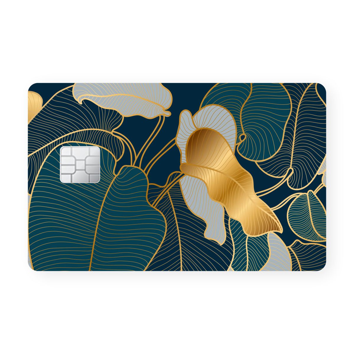 Golden Floral Card Secondary image
