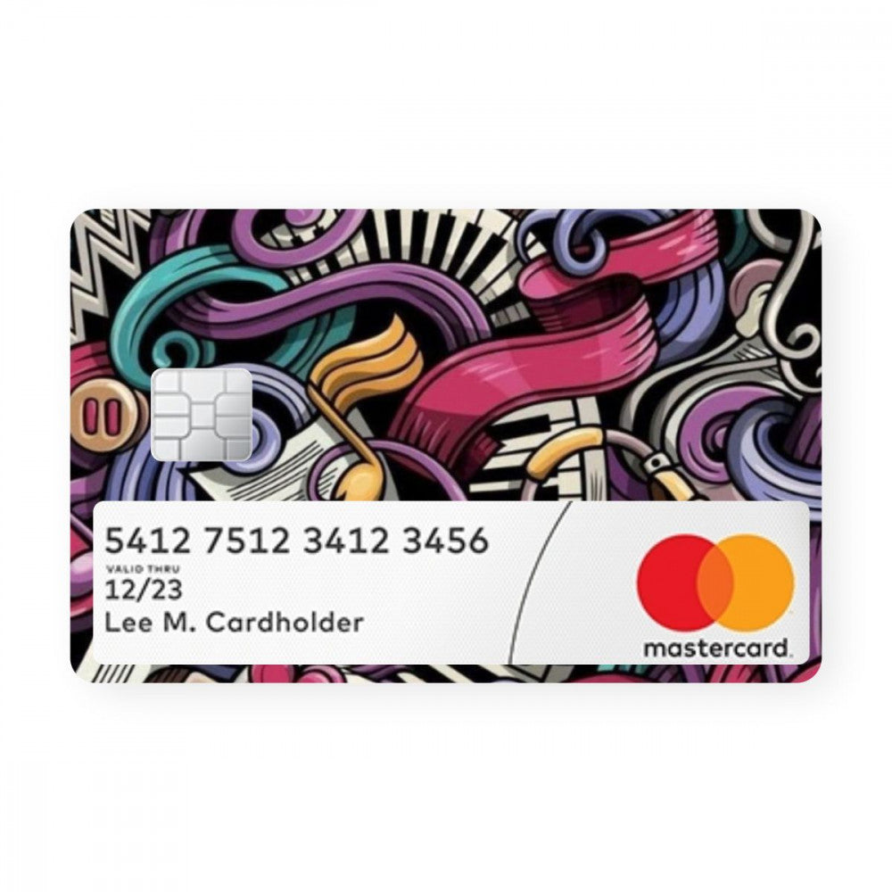 Music Abstract Card With Window Secondary image