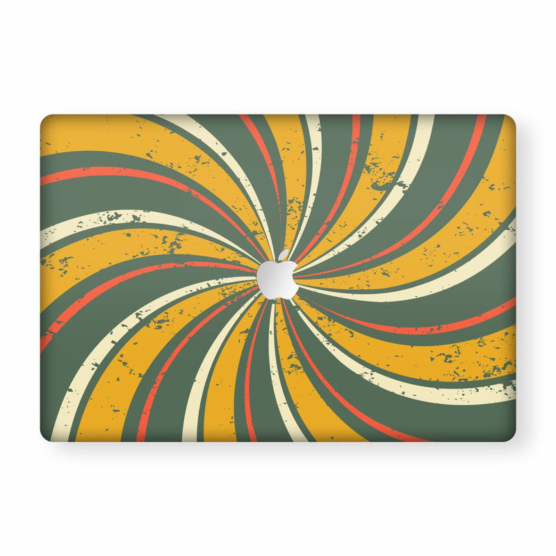 Macbook Grunge Retro Laptop Skin