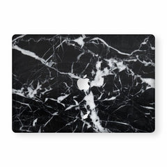 Macbook Black Marble Laptop Skins