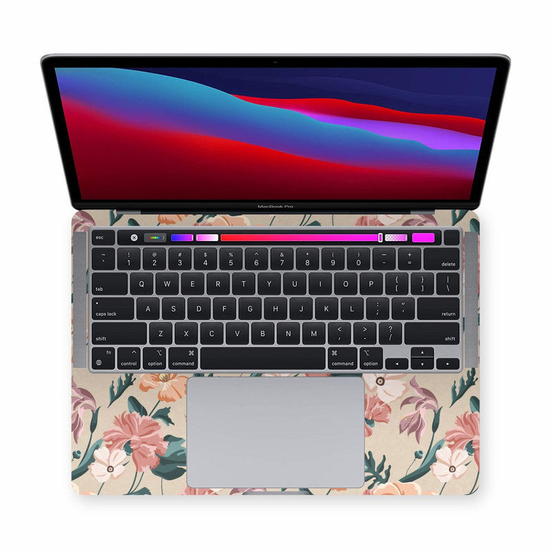 Macbook Blooming Flower 1 Laptop Skin Secondary image