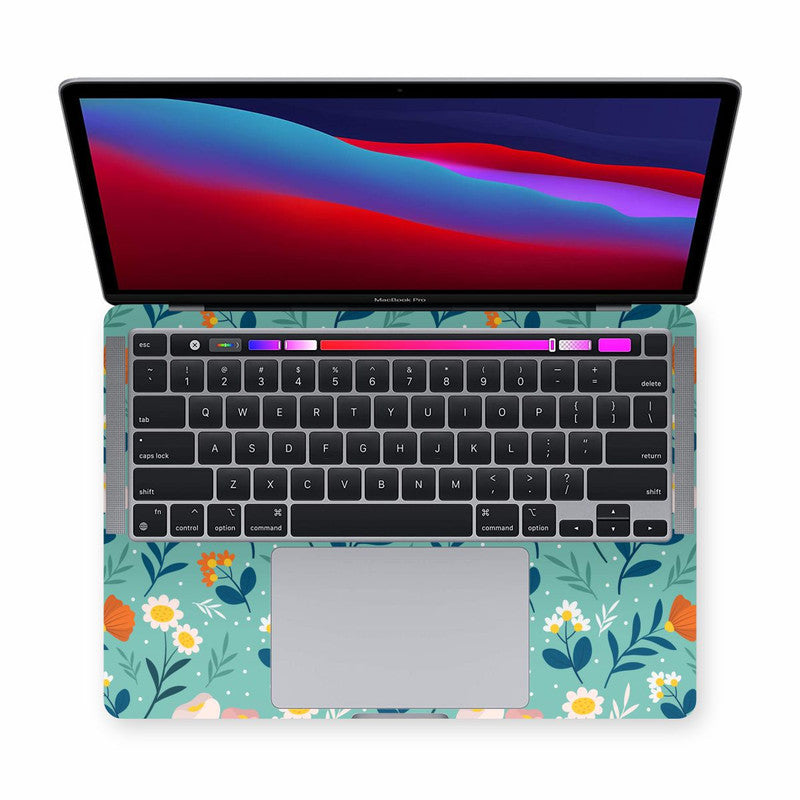 Macbook Blooming Flower 3 Laptop Skin Secondary image