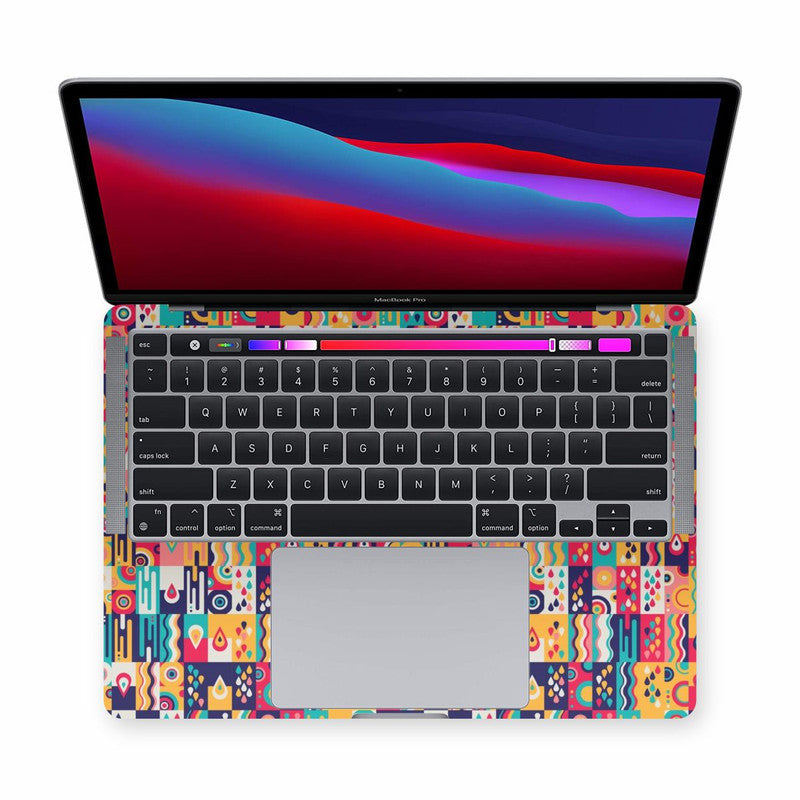 Macbook Patterns & Drops Laptop Skins Secondary image