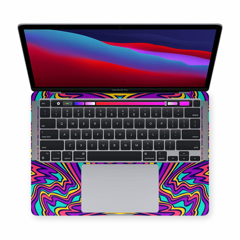 Macbook Psychedellic 4 Laptop Skins Secondary image