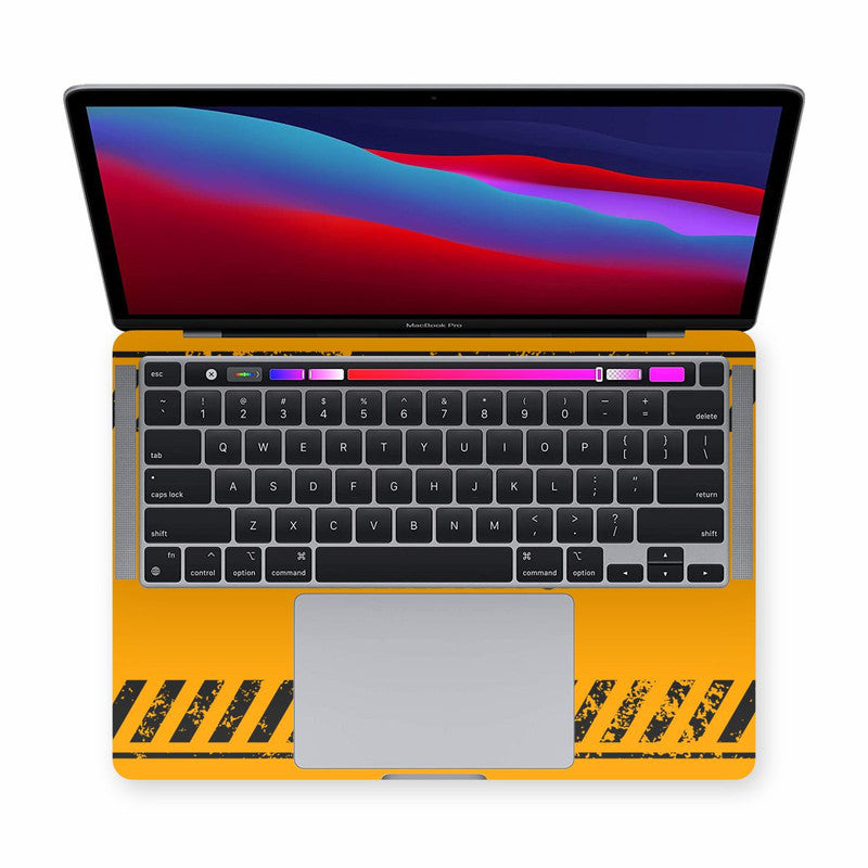 Macbook Warning Laptop Skin Secondary image