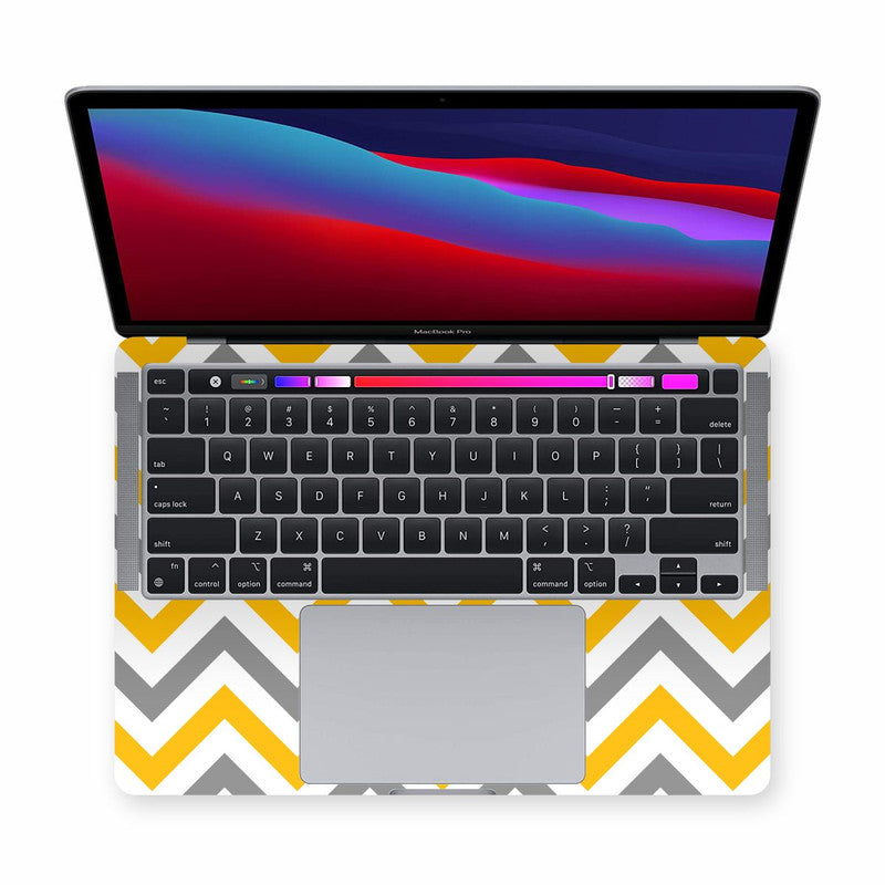 Macbook Wave Stripes 2 Laptop Skins Secondary image