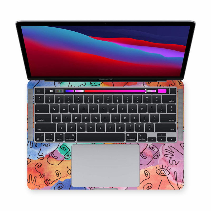 Macbook Elegant Lines Laptop Skins Secondary image