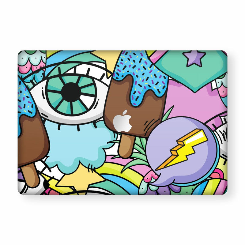 Macbook Eyece Cream Laptop Skins Main image