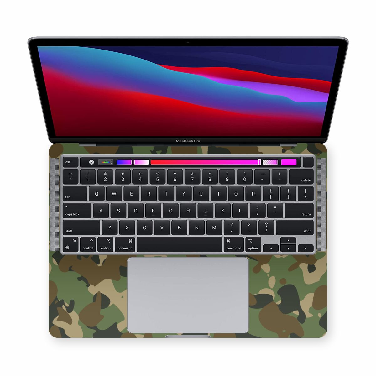 Macbook Army Green Laptop Skins Secondary image