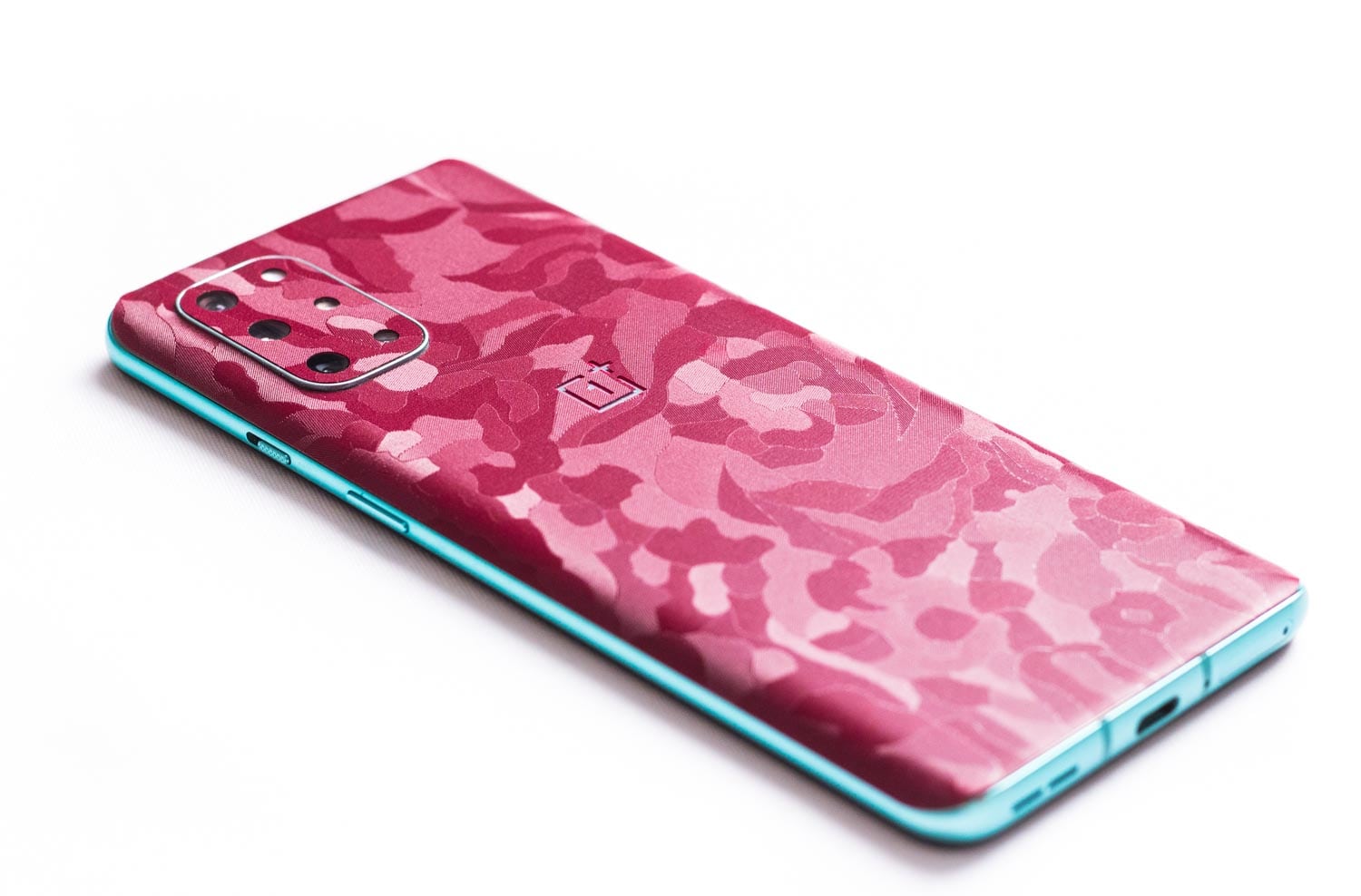 Maroon Shape Shift Camo Mobile Skin Secondary image