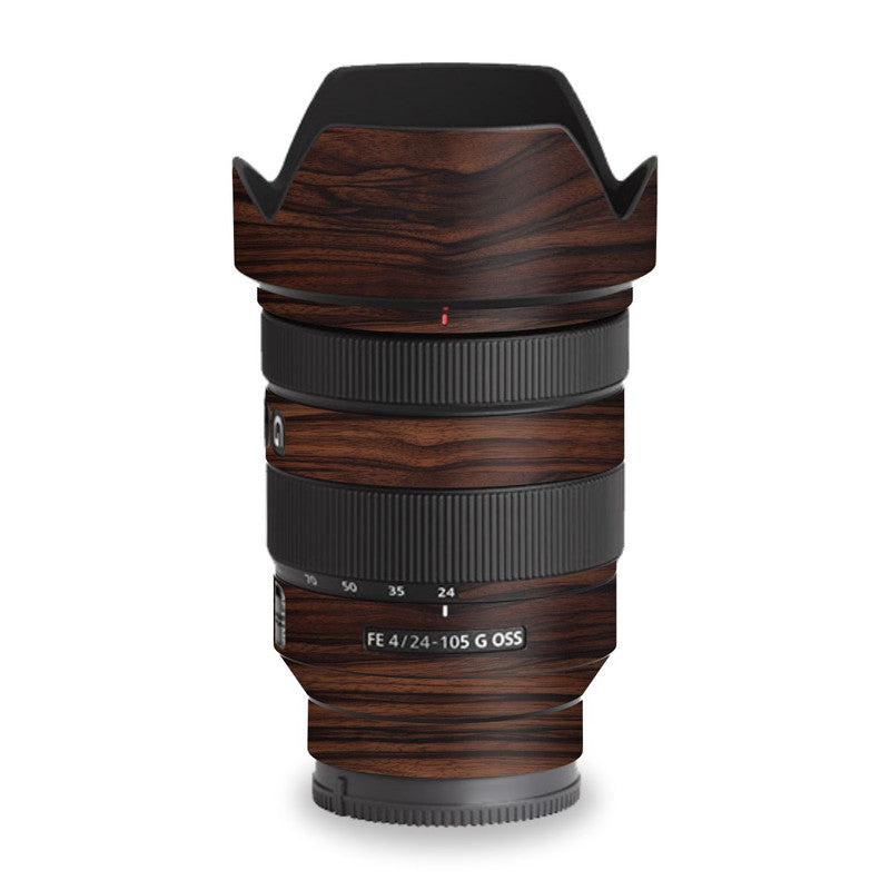 Mohogany Wood Lens Skins Secondary image