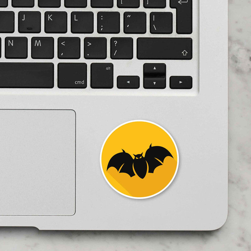 Night Bat Laptop Sticker Secondary image