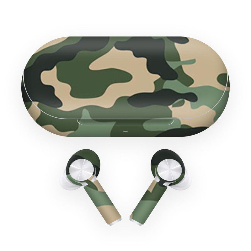 Buds Z Green Camo Skins Main image