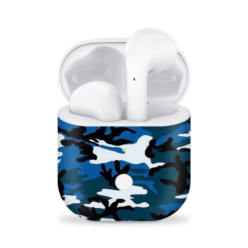 Realme Buds Blue Camo Main image