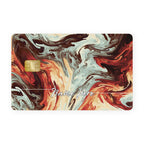 Coral Waves Custom Name Card Skin