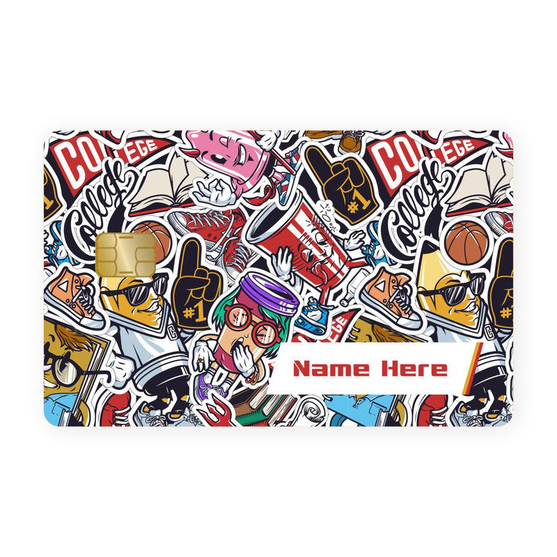 Cartoon Art Custom Name Card Skin Secondary image