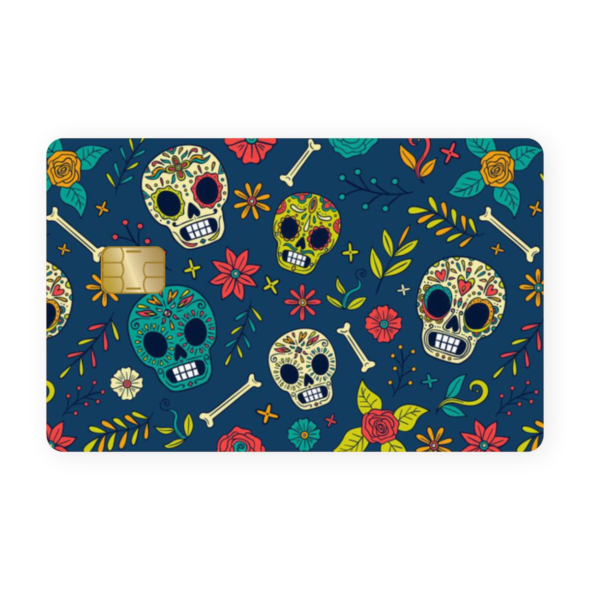 Skull 2  Credit Card Skin & Credit Card Skins