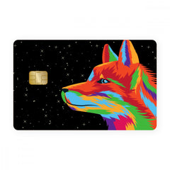Acrylic Wolf Card