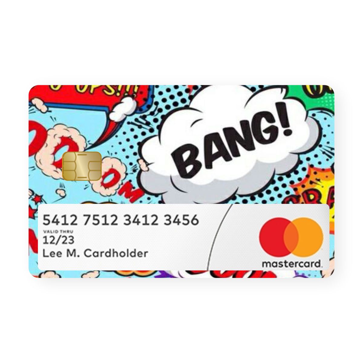 Boom 1 Abstract Card With Window - WrapCart Credit Card Skins Main image