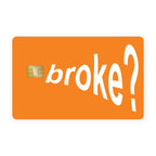 Best Debit Card Stickers - Front & Back