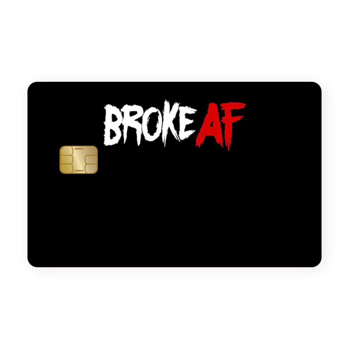 Best Debit Card Stickers - Front & Back