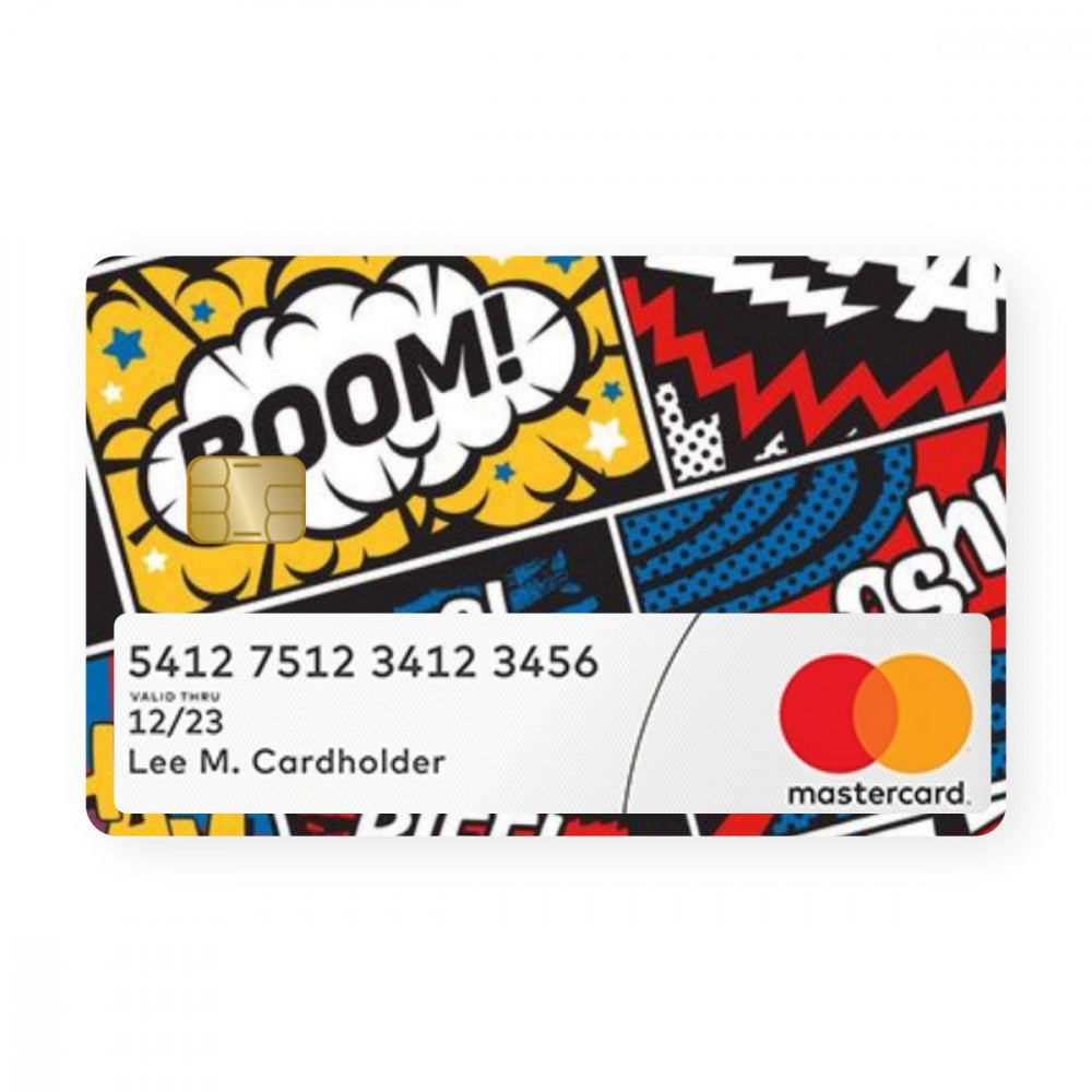 Boom 3 Abstract Card With Window - WrapCart Credit Card Skins Main image