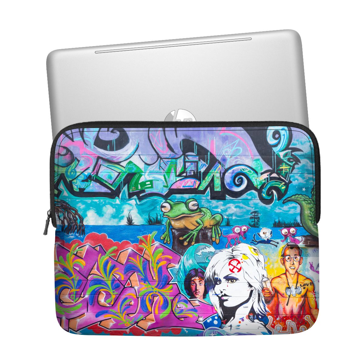 Graffiti Mural Laptop Sleeve Main image