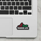 Trader Life Laptop Sticker